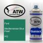 Preview: Ford, Mediterranean Blue Pearl, HQ: 400ml Sprühdose, von ATW Autoteile West.